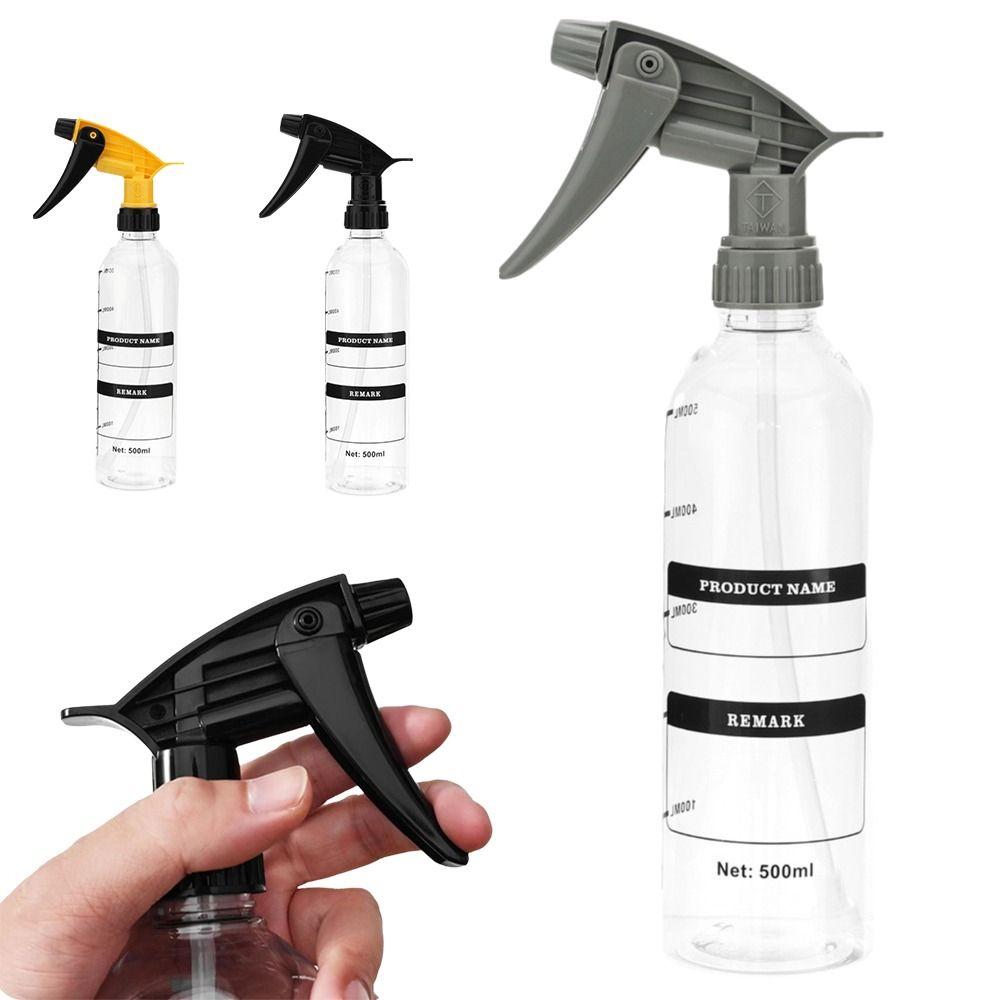500ml Mist Water Sprayer Heavy Duty Empty Spraying Bottles Cleaning Spray Bottle Lawn Care