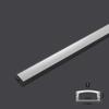 Schwarze Abdeckung 3-30 Fuß/Pack LED-Aluminiumprofil 0,5 m/Fuß U/V-Form Geeignet für 8-12 mm LED-Streifen Gehäusekanal led