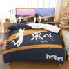 3D Print Haikyuu!! Bedding Set Single Twin Full Queen King Size Volleyball Boy Bed Set Aldult Kid Bedroom Duvetcover Sets