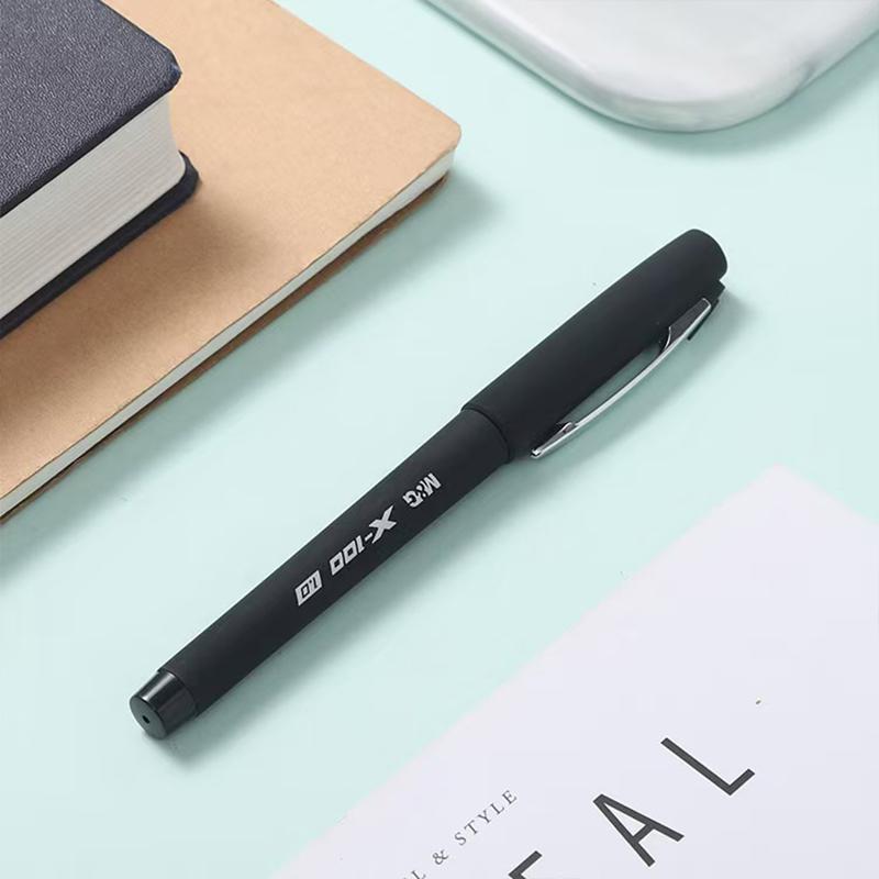 M&G Stationery, Gel Pen, 1.0mm Clip Design, Portable, Suitable for Financial Signing and Student Exams