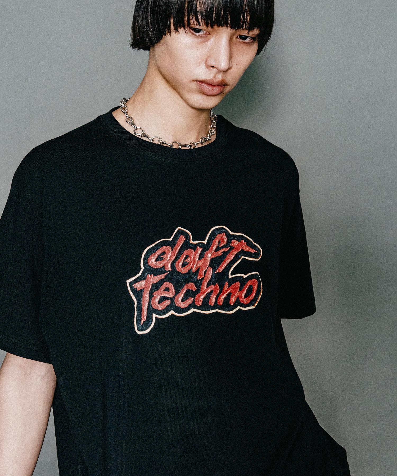 Bastic Daft Techno T-Shirt_Black Black/L