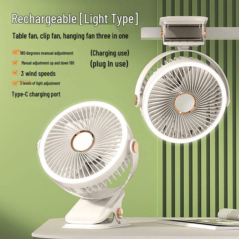 Portable Student Desktop Fan: Handheld, Outdoor & Dorm Use - Popular Sale!