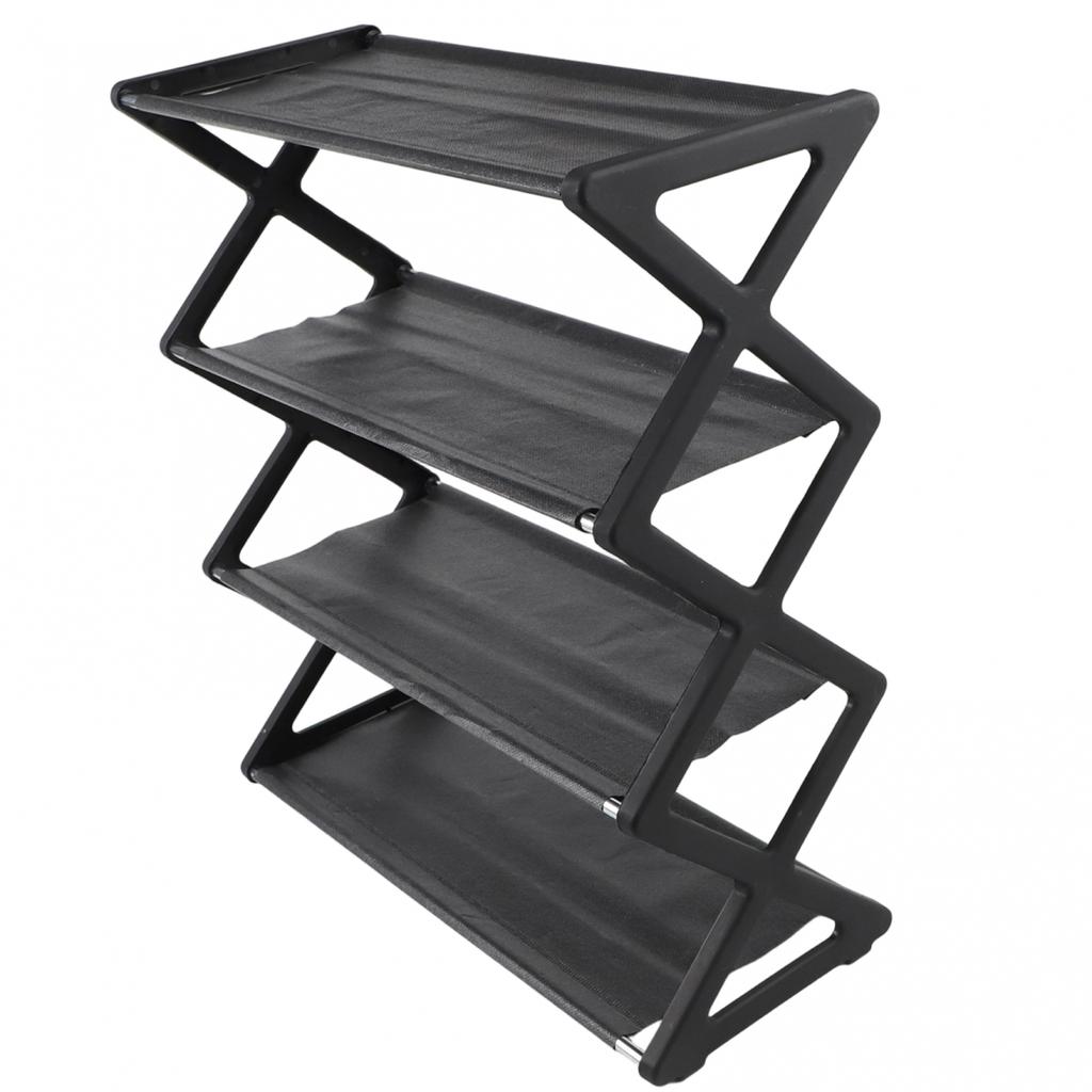 Ladder Shoe Rack X Shaped Easy Assembly Multi Layer Storage for Shoes