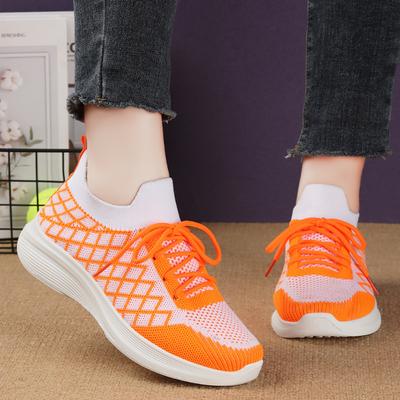 Fashion 2025 New Spring Mesh Fabric Women Vulcanized Shoes Women Breathable Sneakers Running Shoes Casual Sneakers Zapatos De Mujer
