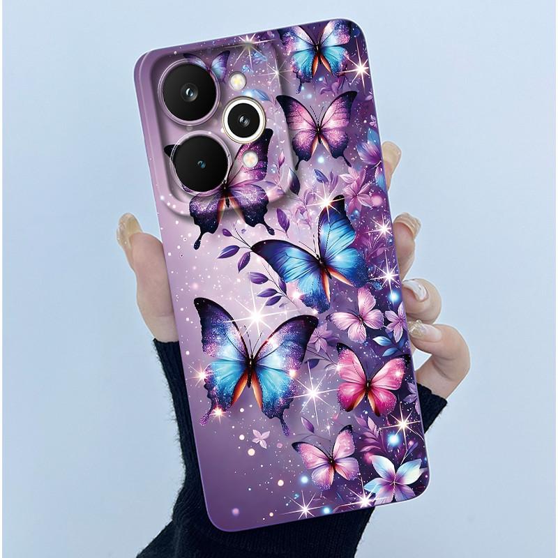 Fundas For Realme 15 Pro 5G Fashion Simplicity Flower Phone Case Shockproof Protection Soft Cover For Realme 15 15Pro 5G Coques