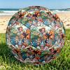 One Piece Print Size 5 Soccer Ball, PU Wear Resistant Football for Match Training and Daily Practice, Birthday Gift for Soccer Fans