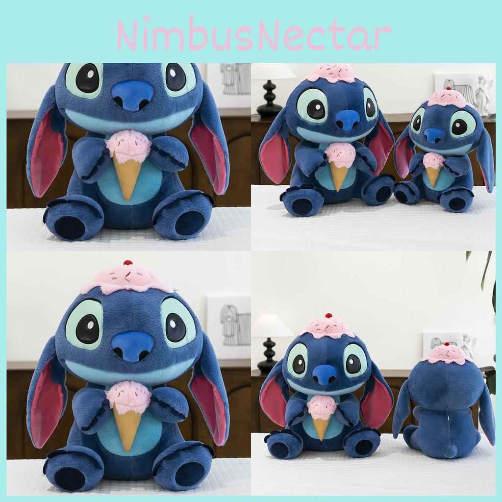 Cute Ice Cream Animal Plush Doll With Short Plush Cover For Gift Kids
