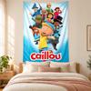 Caillou Tapestry highquality for decorating living room bedroom dorm walls ideal as bedroom wallart orholiday gift