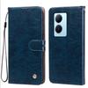 Vintage Crazy Horse Texture PU Leather Flip Wallet Phone Case for Vivo Y78 5G Card Holder Kickstand Shockproof Protective Cover