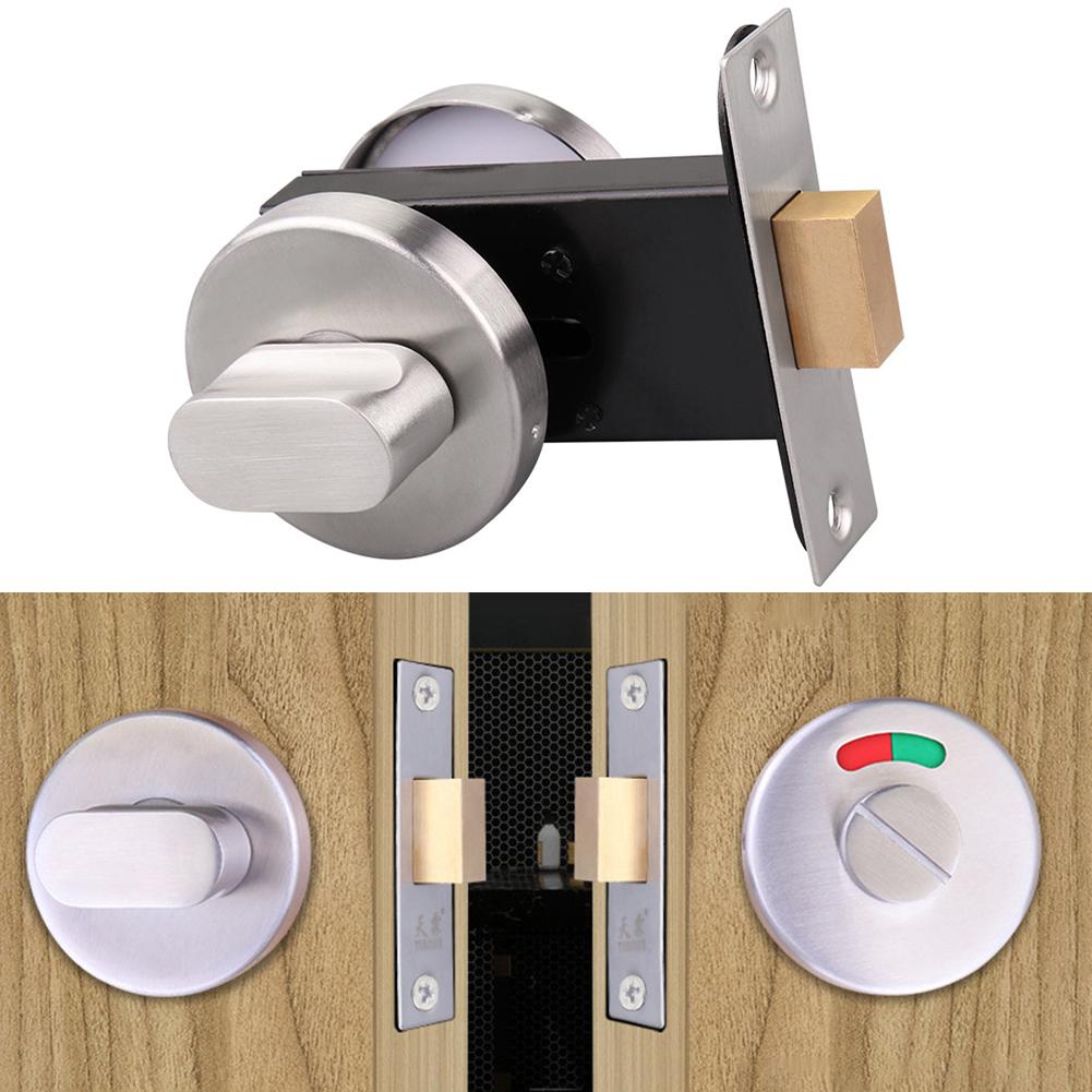Bolt Privacy Lock Green Red Indicator Indicator Restroom Toilet
