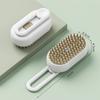 Steamy Cat Brush 3 in 1 Spazzola elettrica anti-schizzi per gatti con spruzzo di vapore per massaggio Pet Grooming Pettine per la rimozione dei peli Pettini Nuovo