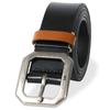 Lee Brand Genuine Adjustable Pattern Free Size Men's Belt, Name, Business, Leather, Logo, Garrison, Gift, Leather, Casual, Stylish, Buckle, Size, D,