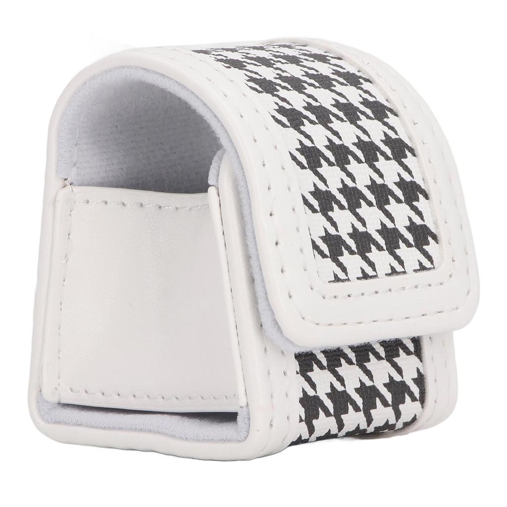 Instant Camera Bag Stylish Plaid Pattern PU Protective Carrying Case with Hand Strap for Instax PAL