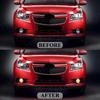 Für Chevrolet Cruze Chevy 2009 2010 2011 2012 2013 2014 LED Nebelscheinwerfer Lampen Abdeckungen Rahmen Gitter Kabelbaum Kit 12V