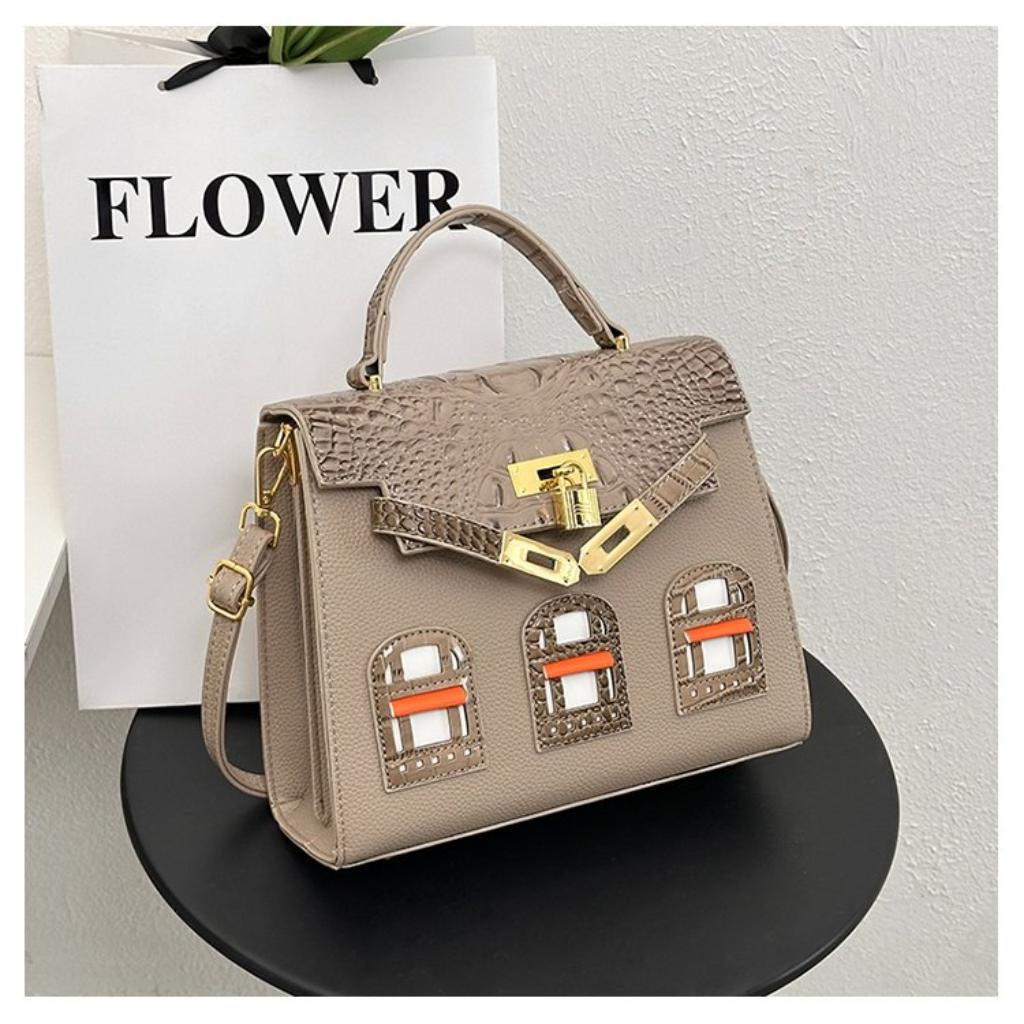 Xeie Thuk Handbag Women PU Adjustable Strap Daily Commute