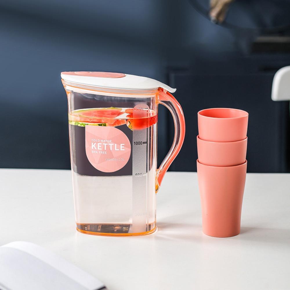Heat Resisttant Water Pitcher Large Capacity Water Pot BPA Free Water Jug  Dinning Room