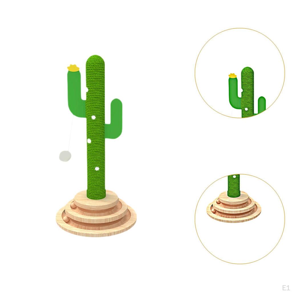 Cat Scratching Post ,Cats Climbing Tree, Kitty Play Furniture Protector ,Wooden Scratcher ,Grinding