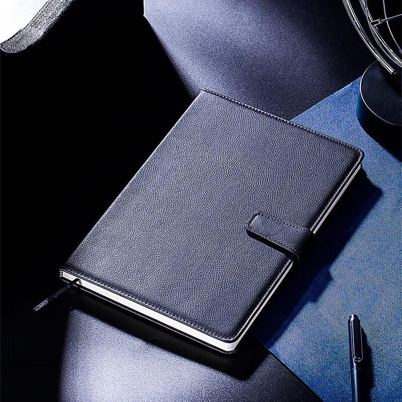 Deli 16K 120-Page Business Magnetic Buckle Leather Notebook