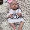 19 Inch Bebe Reborn Dolls Silicone Full Body Realistic Sleeping Doll Baby Toys For Girl Children's Day Birthday Gifts