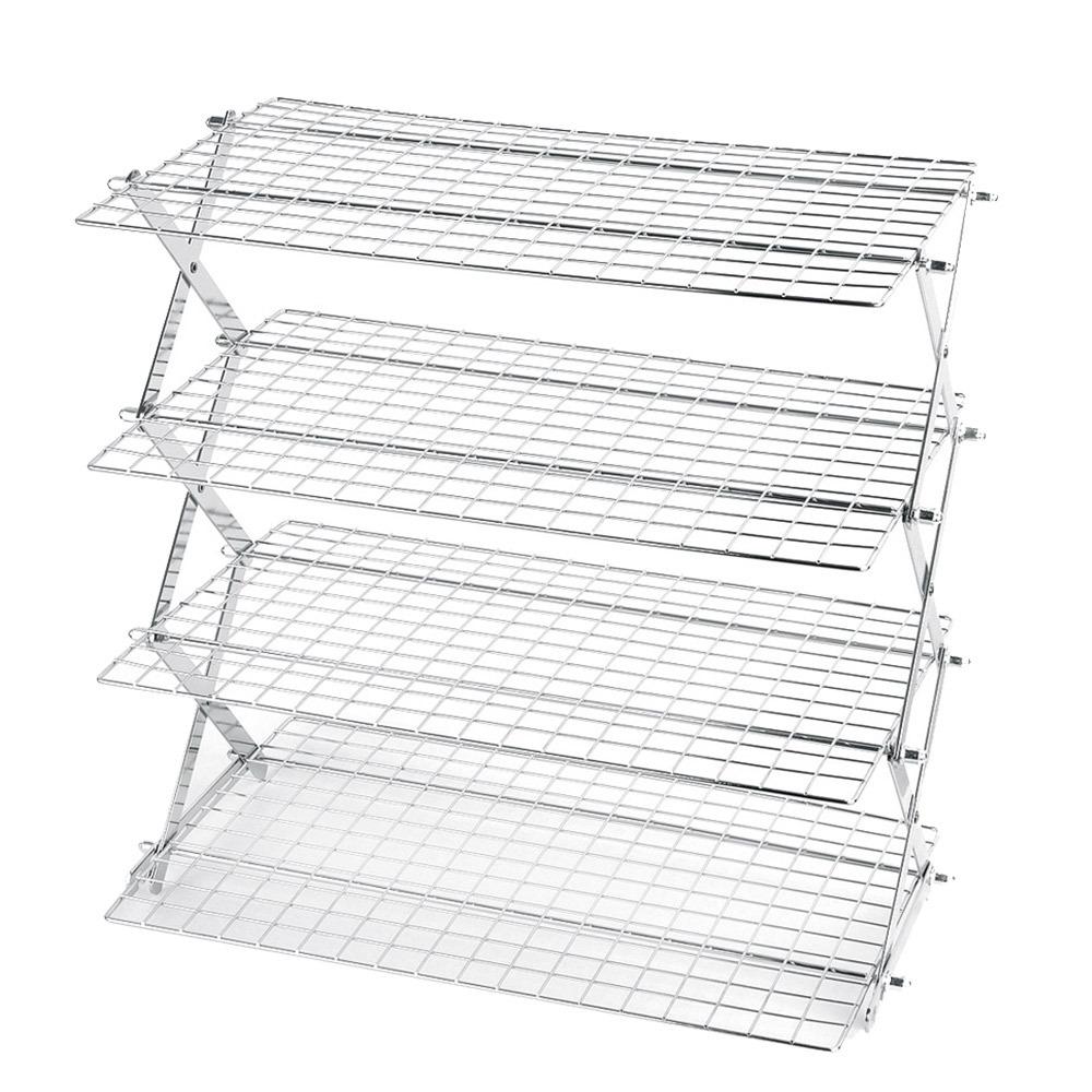 Black Silver Cooling Rack Wire Grid Grid Holder High Quality Baking Cooling Tray Baking