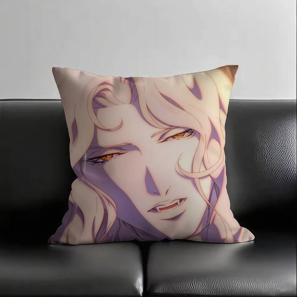 Castlevania Pillow Case Square Bedroom Sofa Leisure Comfort Cushion Car Living Room Home Decoration