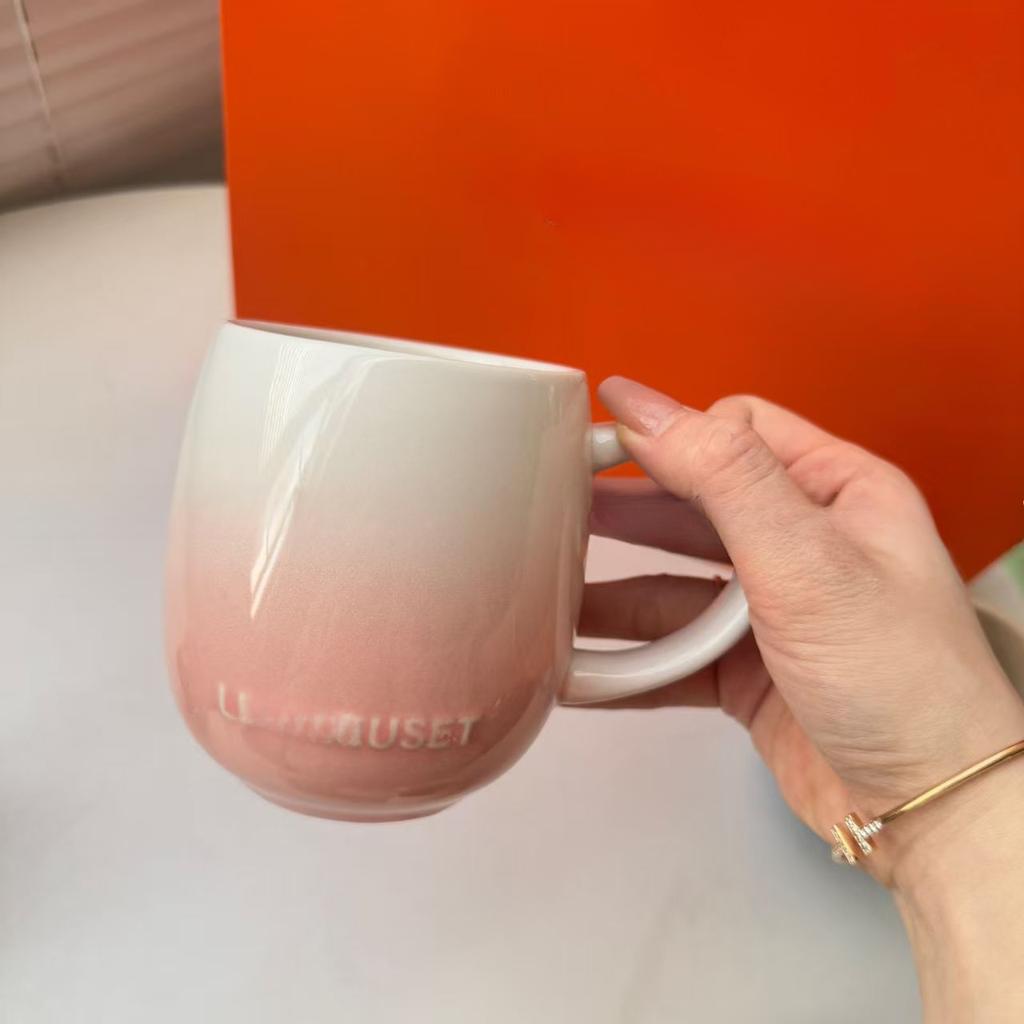 Hrnek s gradientní barvou Kreativní hrnky na mléko a kávu Snídaňový šálek Kancelář Domov Korejský šálek na čaj pro Dárky pro milovníky Nápojové sklo