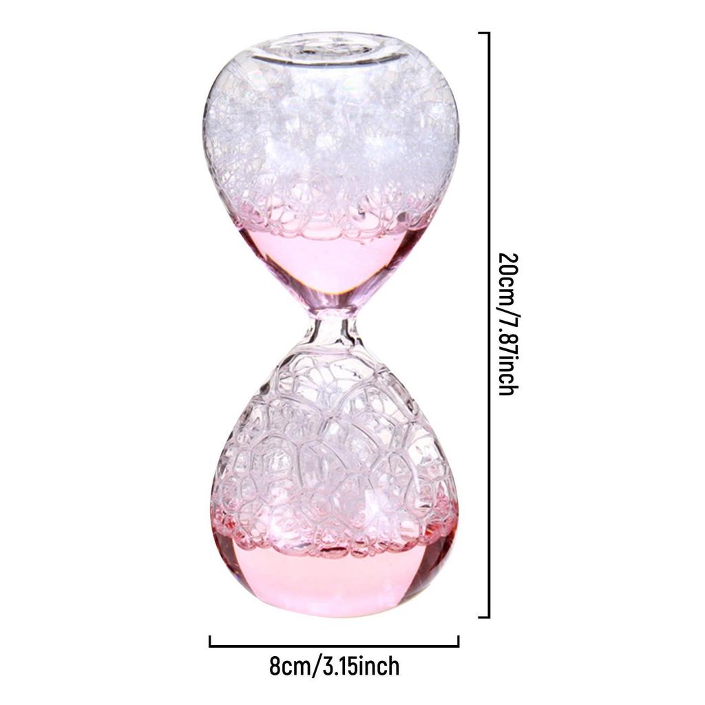 Bubble Singing Dream Crystal Hourglass Motion Timer Craft Birthday Present for Kitchen Home School Teaching Table Kids