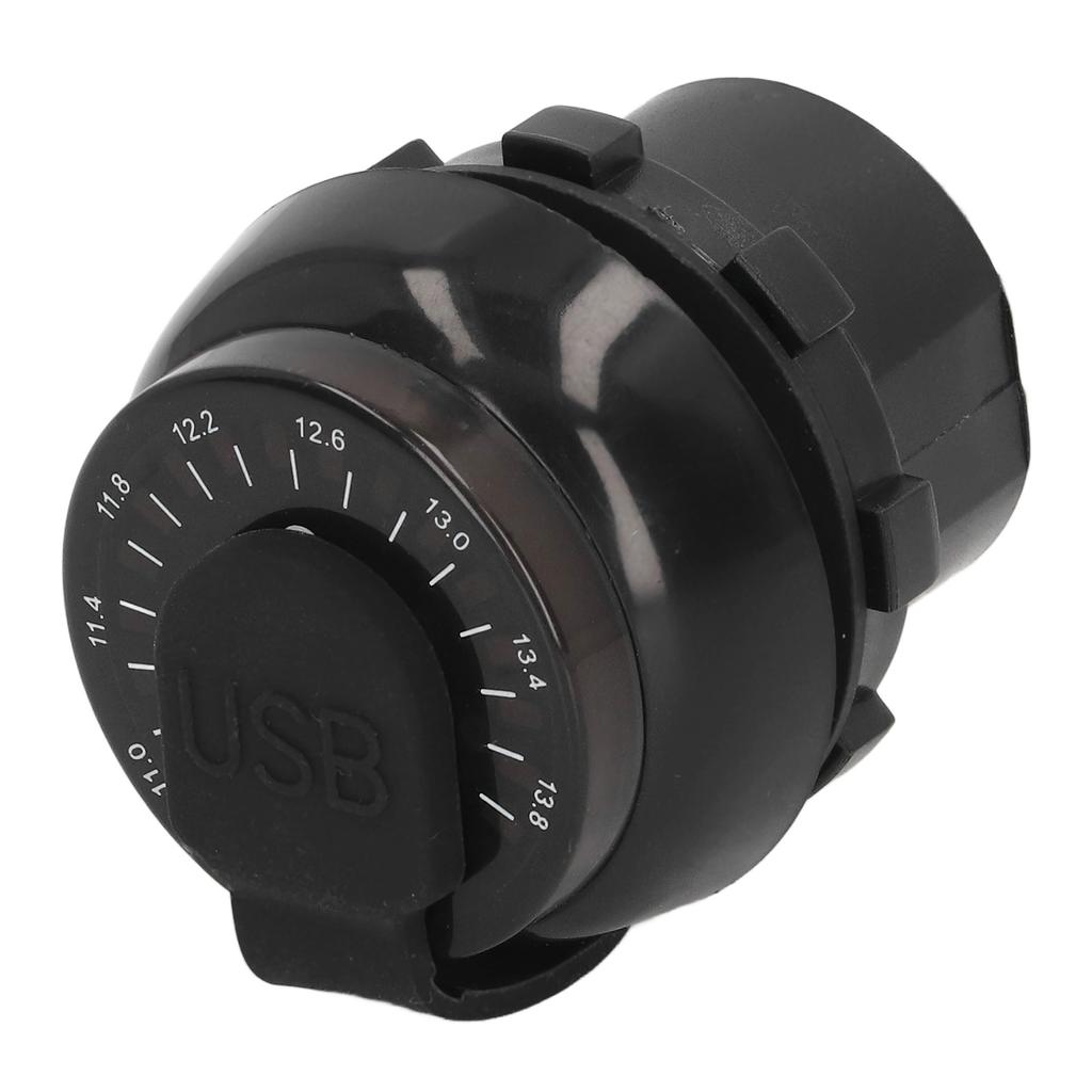 Dual USB Charger Socket DC12V Charger Adapter Power Outlet Adapter for ATVs RVs SUVs Boats