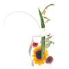 Resin Mold for Plant Propagation Station Vase Silicone Mold Oval Wave Shaped Flower Pot with Test Tube for Hydroponic