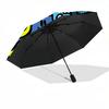 1PC Monsters Fantasy Automatic Windproof Umbrella 8 Rib Portable Folding Black Iron Frame for Outdoor, Beach, Travel, Beach Umbrella,S39