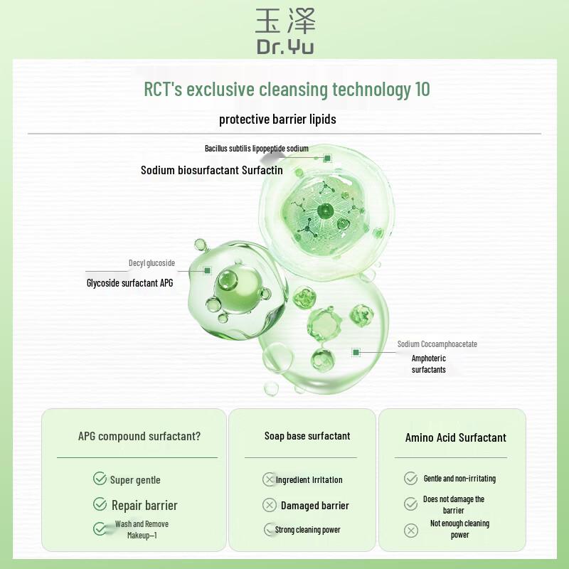 Dr. Yu Skin Barrier Repair Cleansers