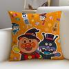 Brave AAnpanmanS Cushion Cover Breathable and skinfriendly linen pillowcase square removable and washable cushion