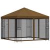 Garden Pavilion with Side Walls 3 X 3 M Taupe