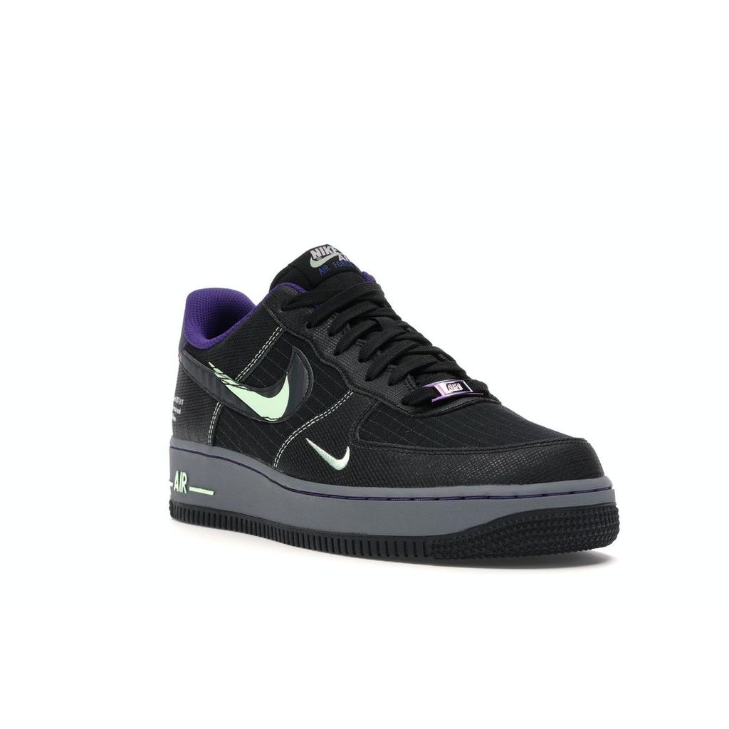 air force 1 black low mens