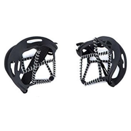 1 pár outdoorových sportovních návleků na boty protiskluzové mačky přilnavost na ledě