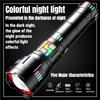 30W High Power Strong Light Flashlight Charging Long Range Flashlight New Telescopic Variable Focus High Luminous Aluminum Alloy Flashlight