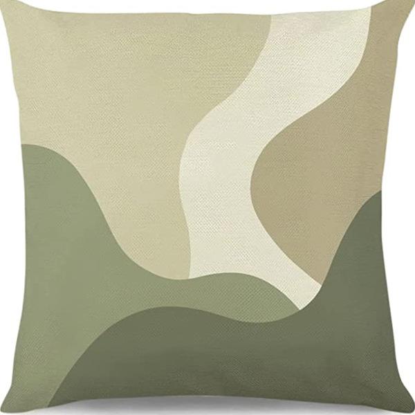 Morandi Color Abstract Pillowcase Minimalist Decorative Pillowcase Abstract Aesthetic Sofa Pillow Cushion Cover