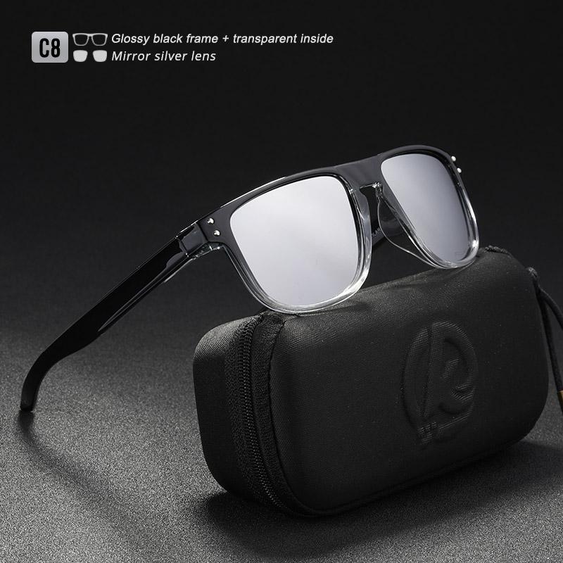 KDEAM Brand Classic Design Polarized Sunglasses For Men Coating Mirrored Lens Oval Travel Sport Sun Glasses Fashion Women Shades