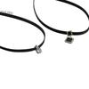 Gift Temperament PU Collar Korean Style Jewelry Punk Necklace Glitter Zircon Necklace Women Choker