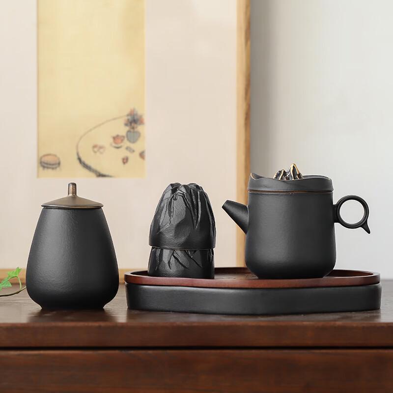 

Guanshan Six-Piece Chinese Wooden Tea Set