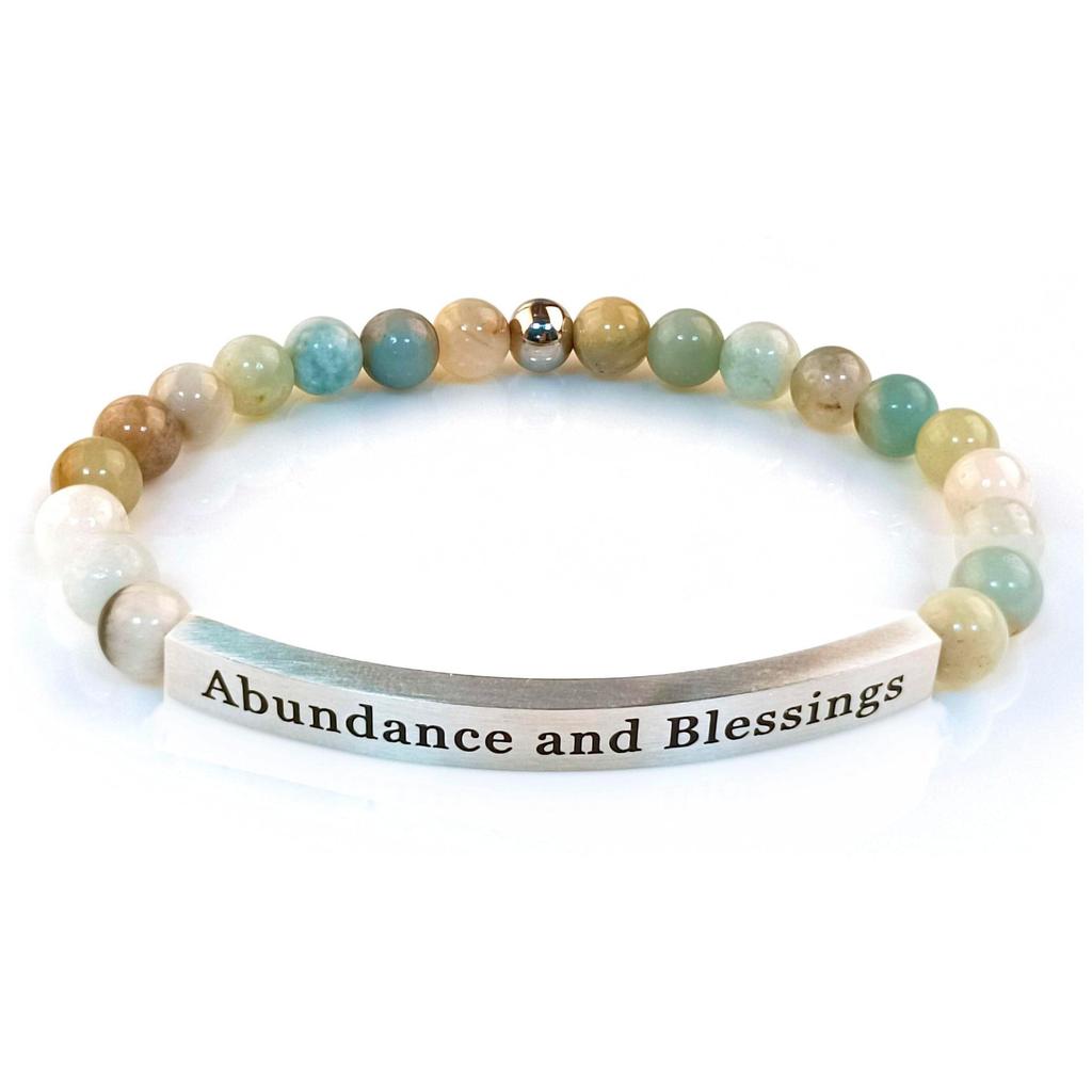 6Mm steel ball obsidian powder chalcedony stainless steel elbow lettering aquamarine bracelet