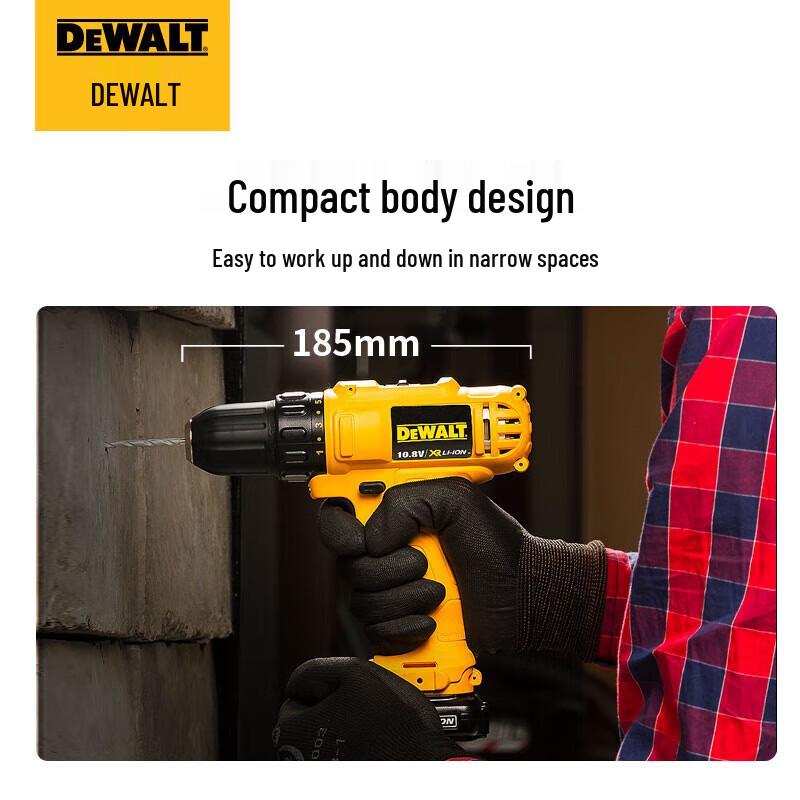DeWalt 12V Cordless Drill/Driver Kit CN Plug (adapter Included)