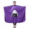 Adjustable Buckle Straps Transparent Window Visible Apron Hairdressing Gown Cape  Home Use