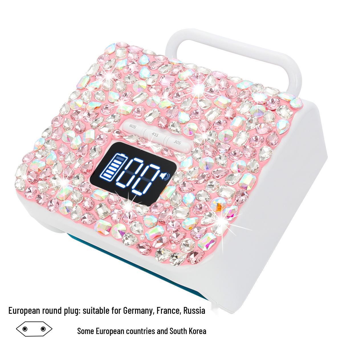 

Беспроводная мощная сушилка для ногтей и лампа для лепки из полимерной глины со светотерапией