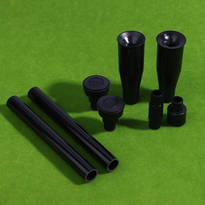 8Pcs/Set Plastic Tubes Nozzle Head Multifunctional Pool Set Fountain Sprinklers Tip Watering Black Fountain Durable Practical