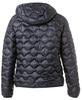 Зимняя куртка Geox пуховик мужской синий черный микрофибра