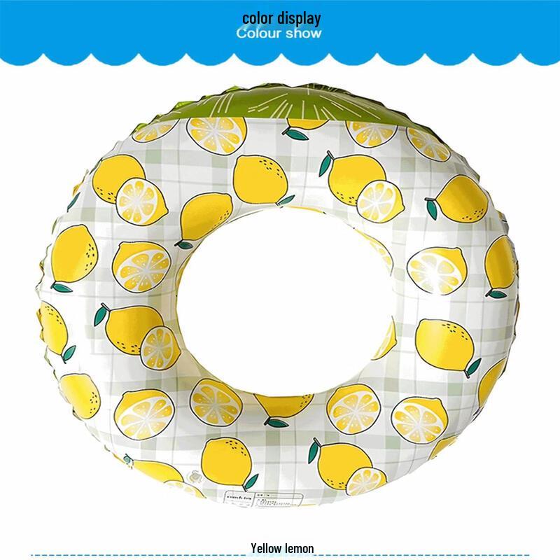 Adult Watermelon Heart Swimming Ring with Handles