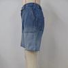 IHUASU Spring Summer Washed Casual Gradient 5/10 Denim Shorts