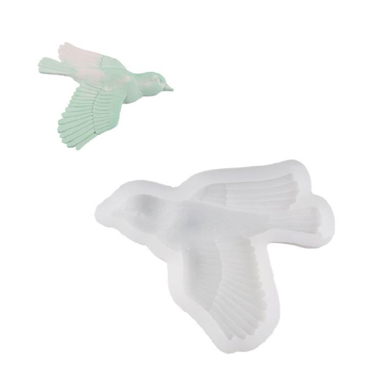 Animal Shape Silicone Mold 3D Birds Wall Ornament Resin Mold for Wall-Decor