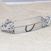 Heart-to-Heart Stainless Steel Couple Bracelet - Qixi Valentine's Day Gift